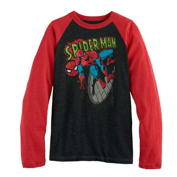 Ultimate Spider-Man Boys Thermal Underwear Marvel Comics Brand Size 14-16 WHITE